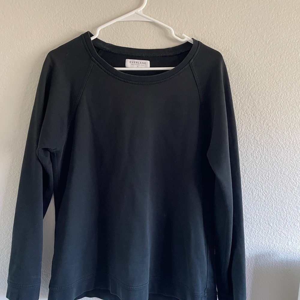 Everlane Charcoal Light Sweatshirt